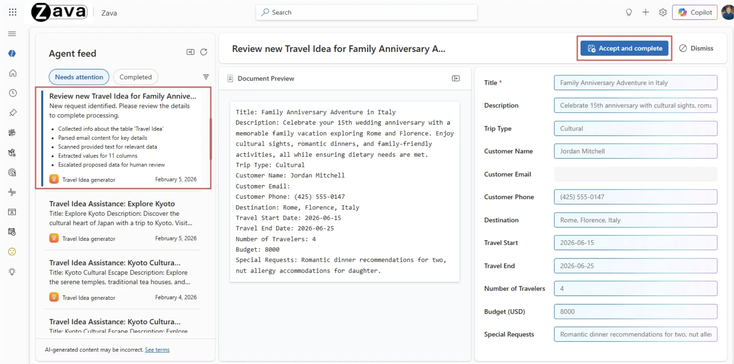 Supervised agents - human-agent collaboration in Power Apps